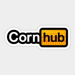 Cornhub - Parody Sticker